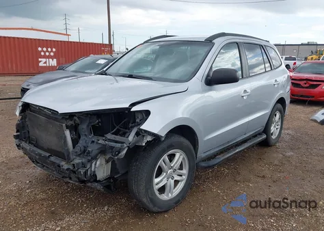 2010 Hyundai Santa Fe Gls z USA, uszkodzony, nr VIN 5NMSG3AB3AH384296
